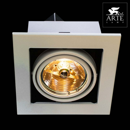 Встраиваемый светильник Arte Lamp Cardani Medio A5930PL-1WH фото 4