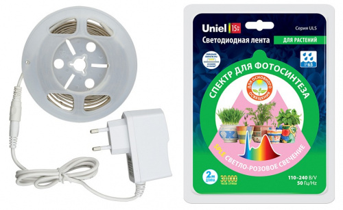 Комплект с лентой светодиодной для растений Uniel ULS-P71 UL-00007572 фото 3