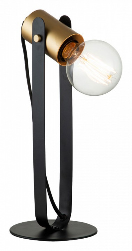 Настольная лампа декоративная Indigo Animo 10007/B/1T Black фото 2