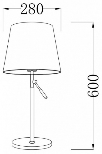 Настольная лампа декоративная Lucia Tucci Bristol 6 BRISTOL T895.1 фото 2