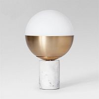 Настольная лампа декоративная Imperiumloft Geneva Globe Marble 43.402
