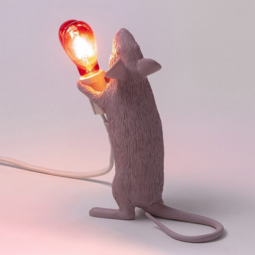 Зверь световой Seletti Mouse Lamp 15220SV фото 5