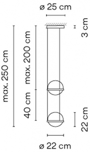 Подвесной светильник Imperiumloft Palma Wall Lamp 22.93727 фото 3