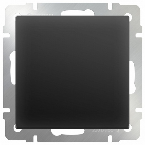 Выключатель одноклавишный без рамки Werkel черный матовый W1110008 фото 9