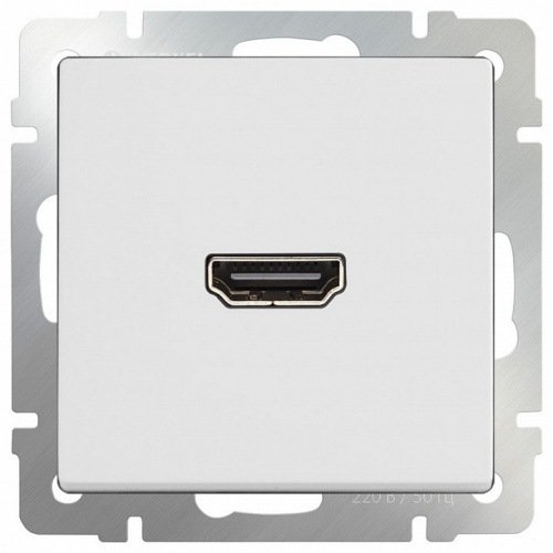 Розетка HDMI без рамки Werkel белый W1186001 фото 6