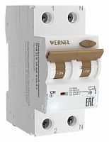 Дифференциальный автоматический выключатель 1P Werkel Дифференциальные автоматы W922P326