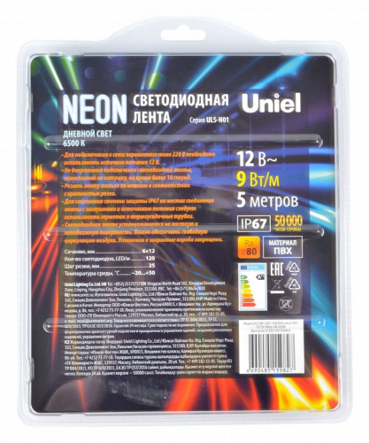 Лента светодиодная Uniel Neon ULS-N01 UL-00009084 фото 4