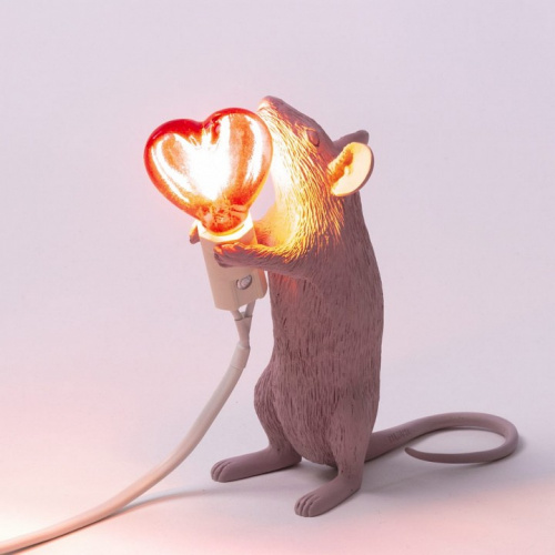 Зверь световой Seletti Mouse Lamp 15220SV фото 2